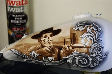 Airbrush Art Of The Highest Quality By Ryan Townsend Motorcycle Art