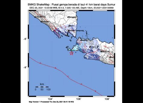 Gempa M4 9 Guncang Sumur Getarannya Terasa Hingga Sukabumi Okezone News