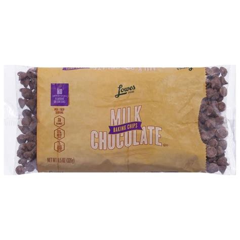 Lowes Foods Milk Chocolate Baking Chips Products Lowes Foods To Go