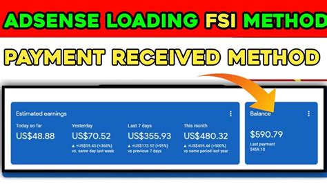 Adsense Loading Proof And Full Course Adsense Loading Method