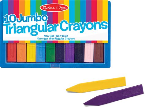 Jumbo Triangular Crayons - Utica, MI Toy Box Michigan Melissa and Doug Toys