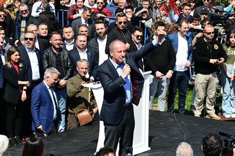 Memleket Partisi Genel Ba Kan Ve Cumhurba Kan Aday Muharrem Nce