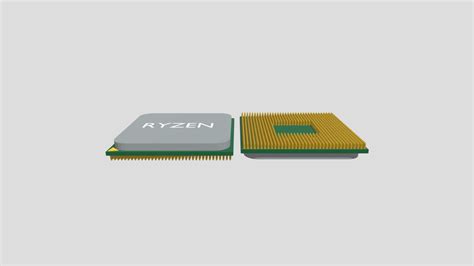 Amd Ryzen Cpu Template Download Free 3d Model By Smassollol C900201 Sketchfab