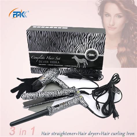 Fmk Professional Styling Tool Set Hair Straightener Flat Ironhair Dryercurling Iron Flat Irons