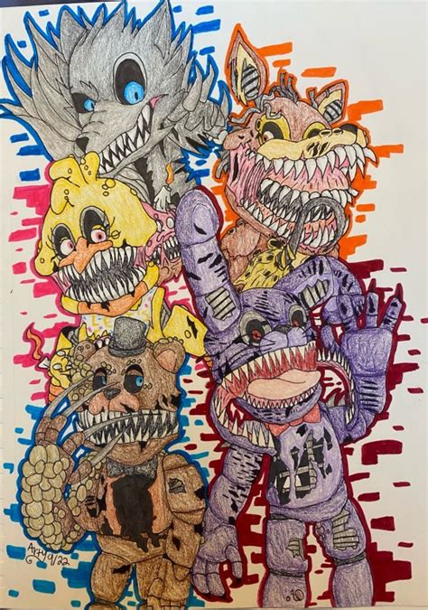 Fnaf The Twisted Ones Fan Art Lanetavip