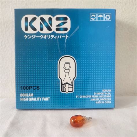 Jual LAMPU BOHLAM SEIN TANCAP COLOK T13 12V 10WATT BENING Shopee