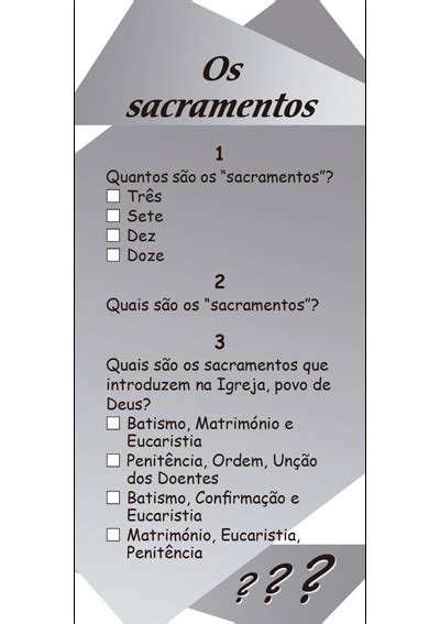 Catequiz Baptismo Eucaristia Crisma