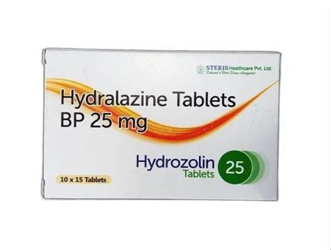 Hydralazine Tablet 25 Mg At Rs 300box In Nagpur Id 2852910781255