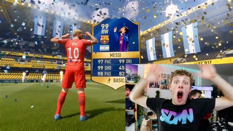 99 MESSI IN THE LUCKIEST TOTS PACK OPENING IN HISTORY FIFA 17 YouTube