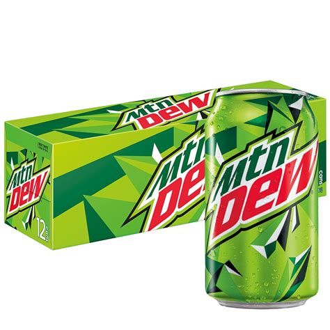 Amazon.com : Mountain Dew Natural Soda, 12 Fl Oz Cans, 12 Pack ...