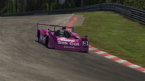 Jaguar Xjr 14 Around The Nordschleife Assetto Corsa Youtube