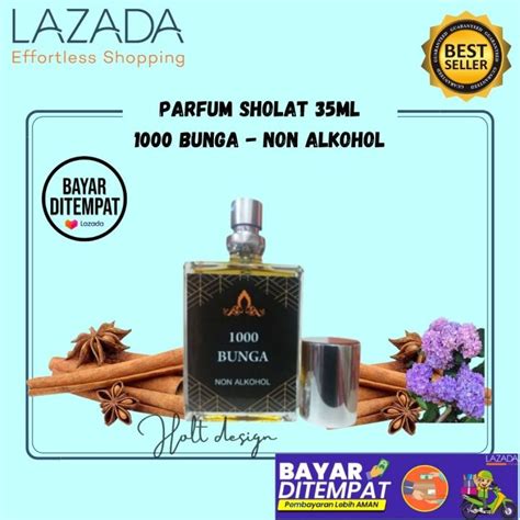 Parfum Sholat Seribu Bunga Non Alkohol Minyak Arab Saudi