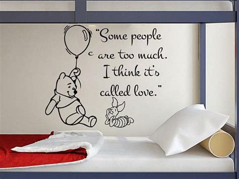 Winnie The Pooh Wall Decal Quote Wall Decal Pooh Art Nursery | Wall ...