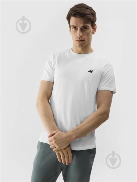 ᐉ Футболка 4F TSHIRT M1154 4FWSS24TTSHM1154-10S р.2XL белый • Купить в ...