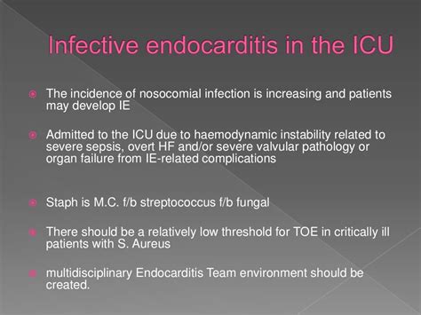 2015 Esc Guidelines On Infective Endocarditis Ppt By Dr Abhishek Rat