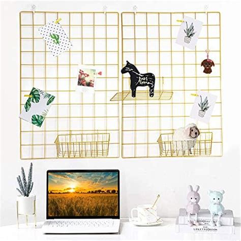 Amazon BULYZER Grid Wire Board For Memo Picture Panel Wall