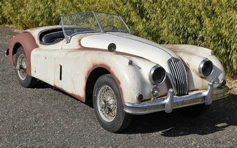 No Reserve: 1956 Jaguar XK140 SE Roadster Project for sale on BaT ...