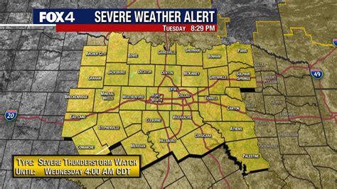 North Texas upgraded to 'Moderate Risk' for severe weather Tuesday ...