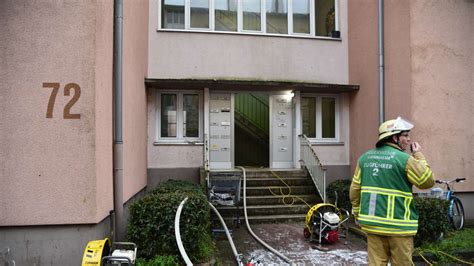 Fotos Mannheim Neckarstadt Ost Feuerwehreinsatz Drei Verletzte Bei