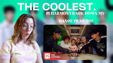 P Harmony Back Down Mv And Choreography Video Youtube