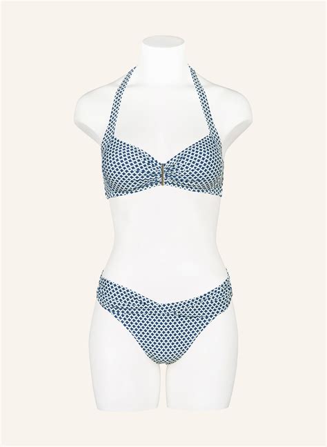 Watercult Basic Bikini Hose Nautic Call In Dunkelblau Creme