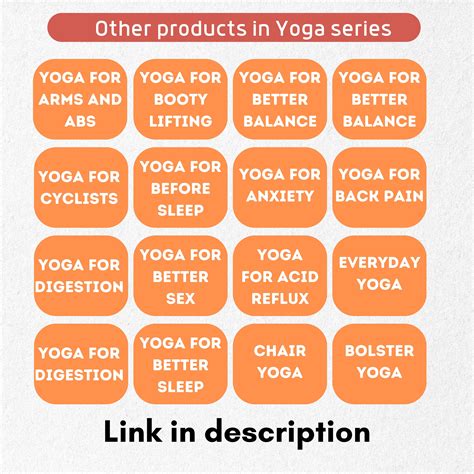 Back Pain Relief Yoga Poses Printable: Perfect Yoga Gift for