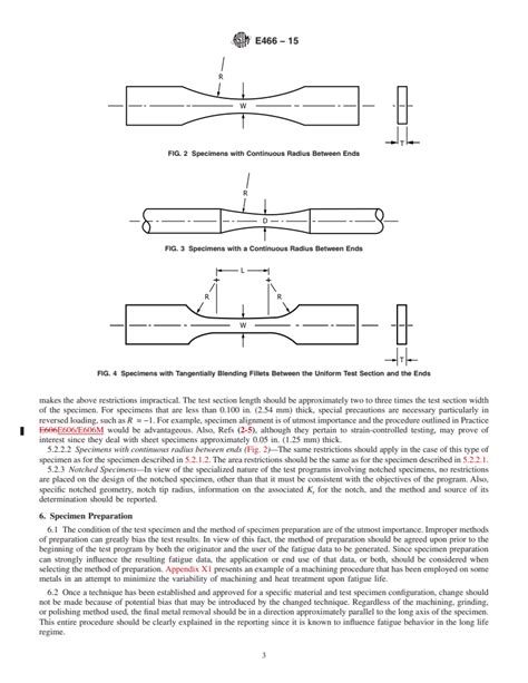 Astm E466 15 Standard Practice For Conducting Force Controlled