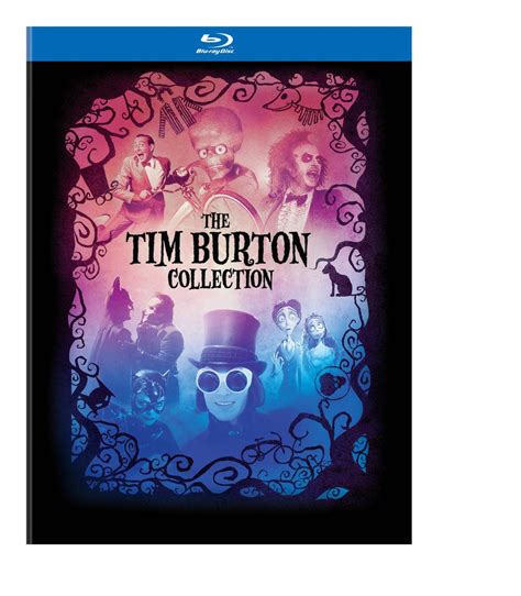 Tim Burton Blu Ray Collection Shipped Includes Pee Wee S Big