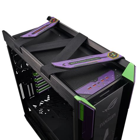 Gabinete Gamer Asus Rog Strix Helios Eva Edition Rgb Aura Sync