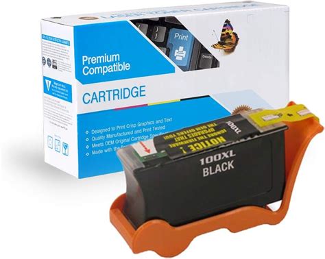 Amazon.com: 2 Pack Black Remanufactured Ink Cartridges for LEXMARK ...