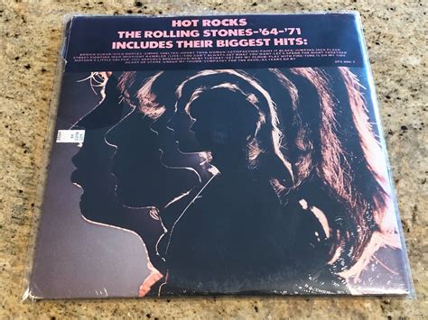 Rolling Stones Hot Rocks Vinyl Record Lp Sealed Banner Sticker