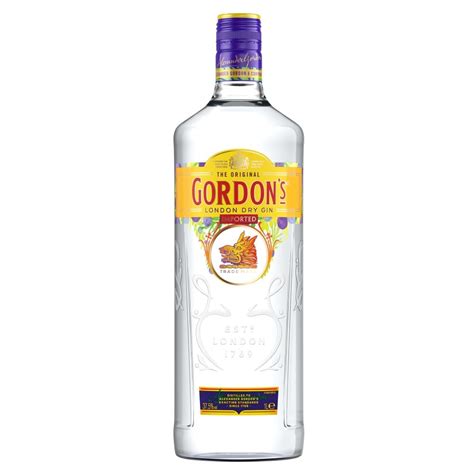 Gin London Dry The Original Gordons Garrafa 750ml Comper