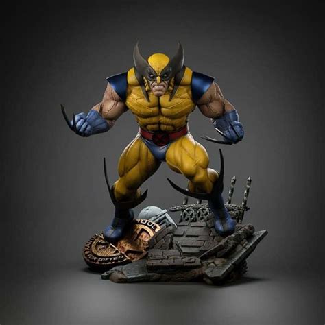 Wolverine Classic Yellow Stl 3d Print Files