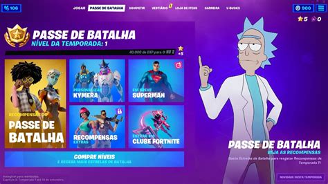 Passe De Batalha Completo Da Temporada 7 Fortnite Youtube