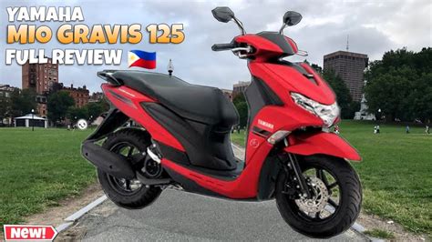 YAMAHA MIO GRAVIS 125 Full Review Tagalog 2021 Review YouTube