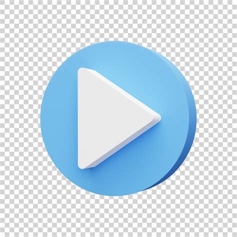 Ilustraci N De Render D Icono De Reproducci N Archivo Psd Premium