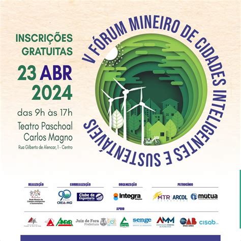 V Fórum Mineiro de Cidades Inteligentes e Sustentáveis Graduação em