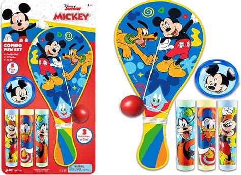 Disney Minnie Mouse Jump Rope Jacks Game And Sidewalk Chalk Toy Set Indoor And Outdoor Playground