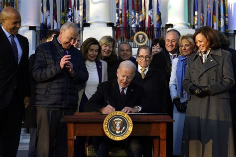 Biden Signs Same Sex Marriage Bill As ‘vital Step To Equality Bloomberg