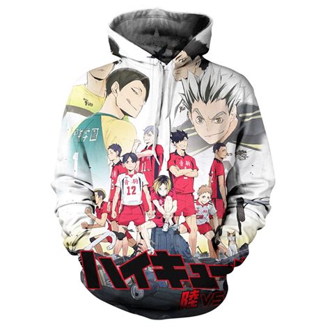 Buy Haikyuu Hoodie Unisex Hinata Shoyo Uniform Karasuno High School