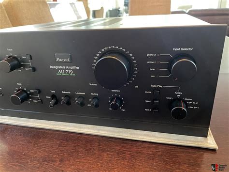 Sansui Au Integrated Amplifier Excellent Sound Photo