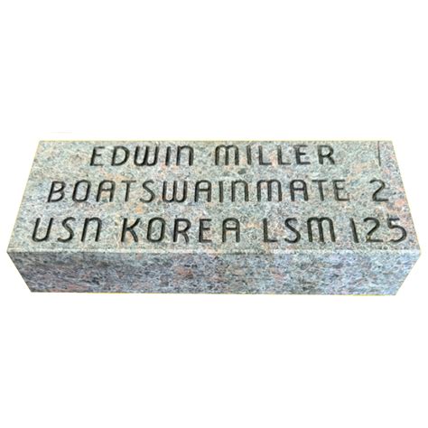 Memorial Brick | Veterans Memorial Park
