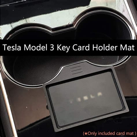 Tesla Model 3 Center Console Anti Slip Key Card Holder The Ev Shop