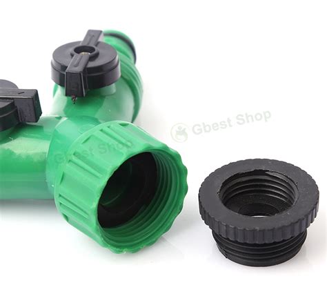 Way Connector Y Shape Water Pipe Hose Pipe Splitter Garden