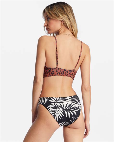 Spotted In Paradise Lowrider Braguita De Bikini Reversible Para Mujer