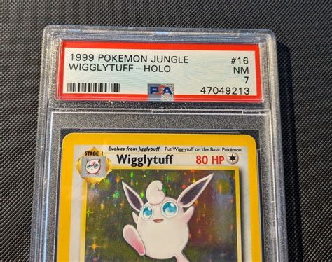 Pok Mon Tcg Wigglytuff Jungle Holo Unlimited Holo Rare For Sale