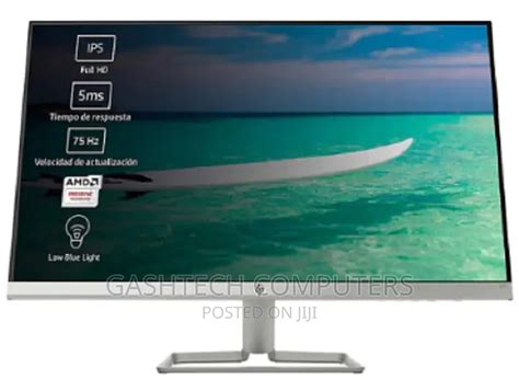 Hp M F Fhd Ultra Slim Led Monitor Black Color In Nairobi Central