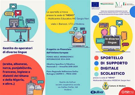 Emilia Romagna Sportello Mulitilingue Di Supporto Digitale Scolastico