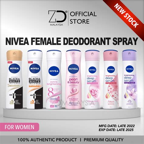 Nivea Female Deodorant Spray Ml Silky Smooth Ultimate Impact Extra