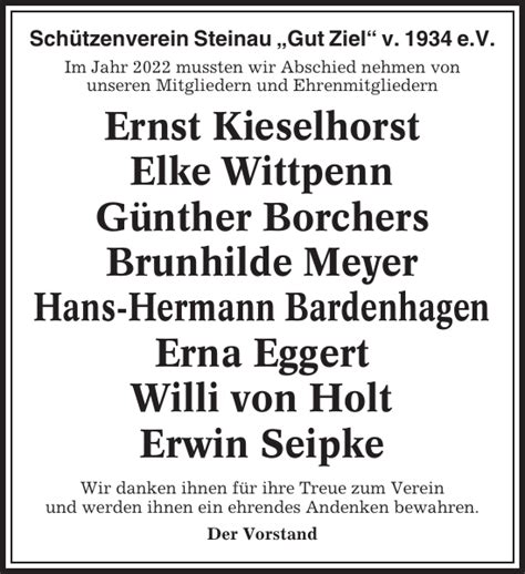 Ernst Kieselhorst Elke Wittpenn Günther Borchers Brunhilde Meyer